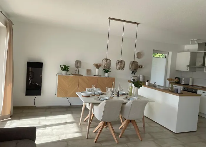 Vechtedomizil - Stilvolle Erdgeschosswohnung Mit Sauna, Whirlpool Lägenhet Nordhorn